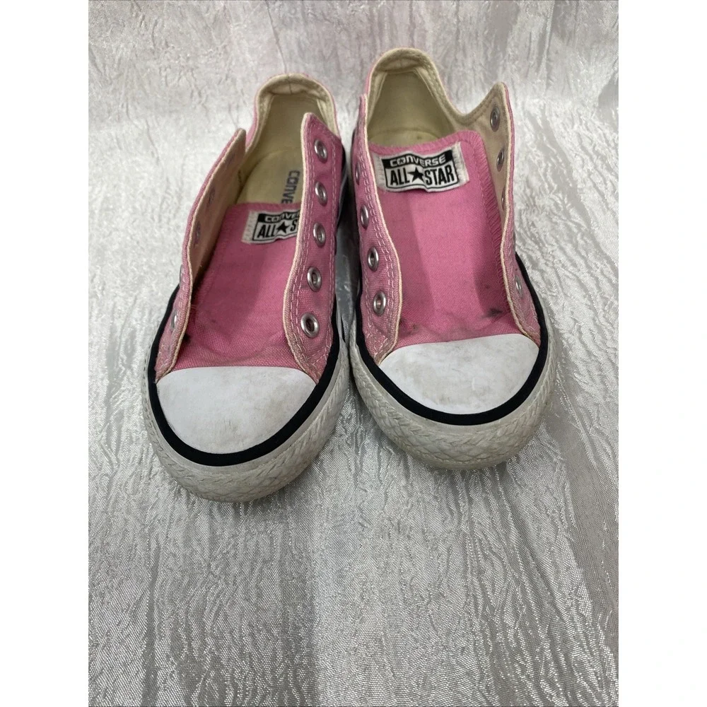 Converse Kids All Star Sneaker Shoe Youth Girls Pink Size 13